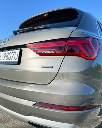 Audi Q3 cena 114700 przebieg: 77000, rok produkcji 2019 z Kobyłka małe 379